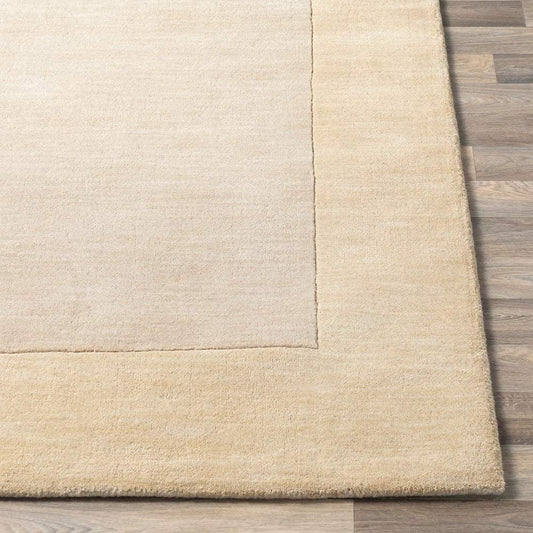 Wollteppich Einfarbige Bordüren Luxuskollektion