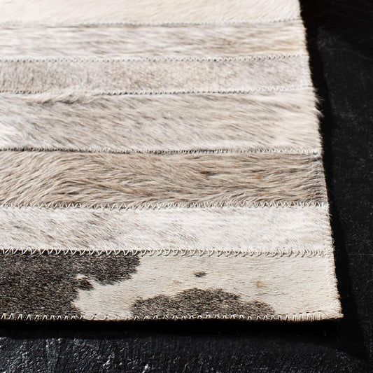 Lederteppich Leder-Patchwork-Teppich