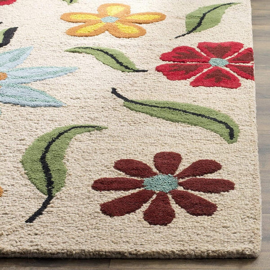 Designteppich Sommerblumenweg