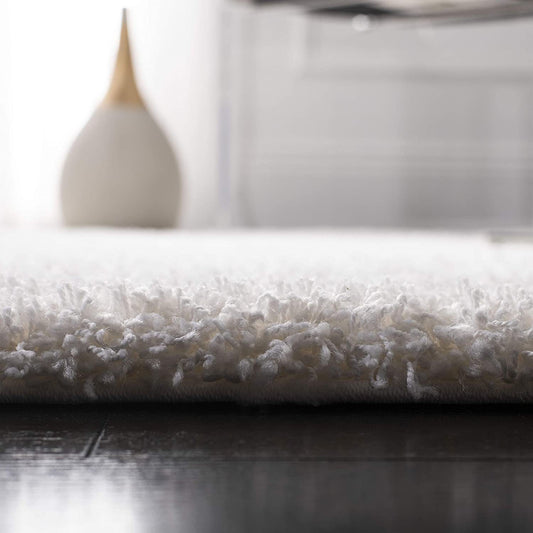 Hochflor-Teppich Superweicher einfarbiger handgetufteter Teppich