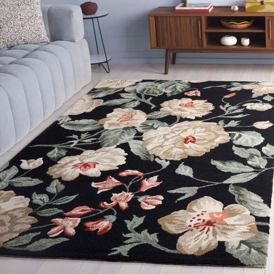 Designteppich Blumenland