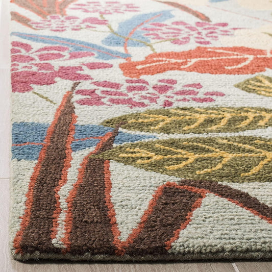 Designteppich Sommerblumenweg