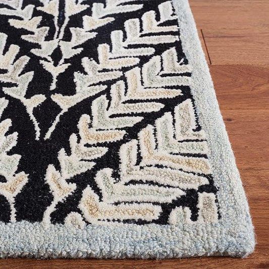 Teppich Sammlung von Baumblättern