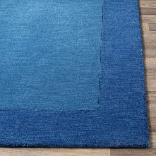 Wollteppich Einfarbige Bordüren Luxuskollektion
