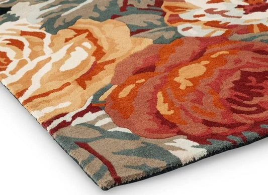Designteppich Blumentopf