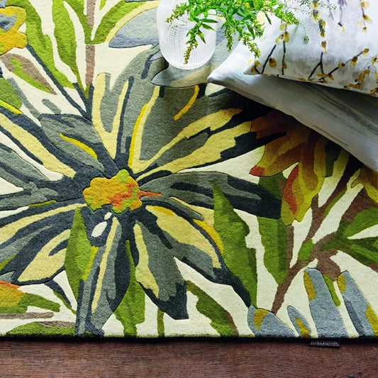 Designteppich Blumentopf