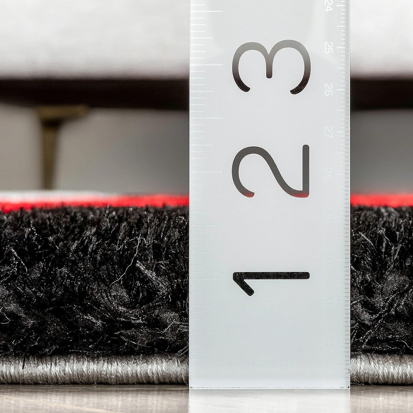Designteppich Plüsch-Teppichläufer für Eleganz