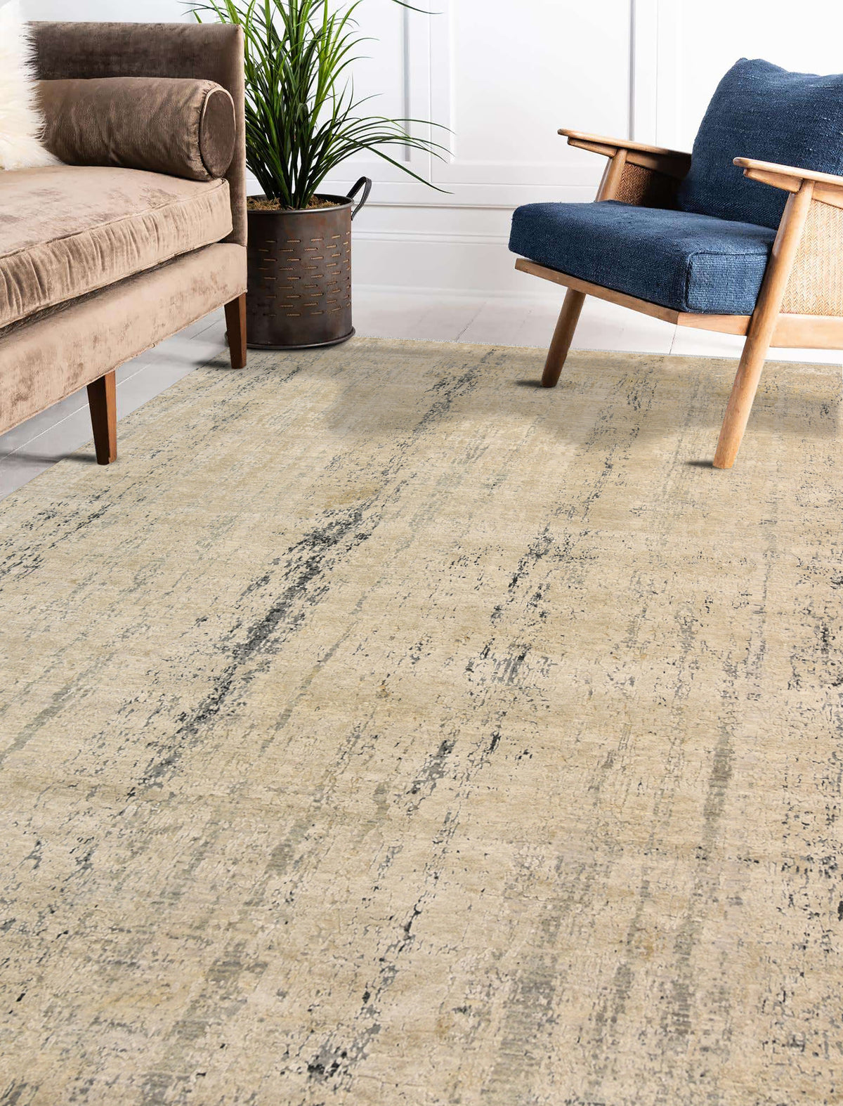 Teppich Handgeknüpft aus 10/10 NZ Wolle und Seide – Gultaras