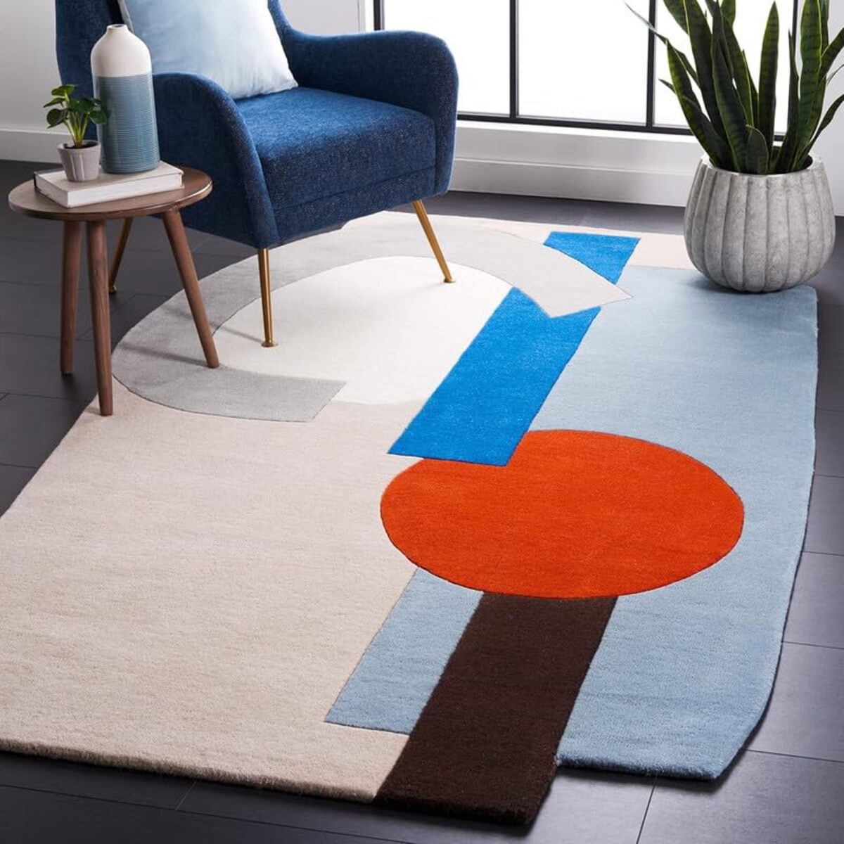 Designteppich Ausgewählte Wolle