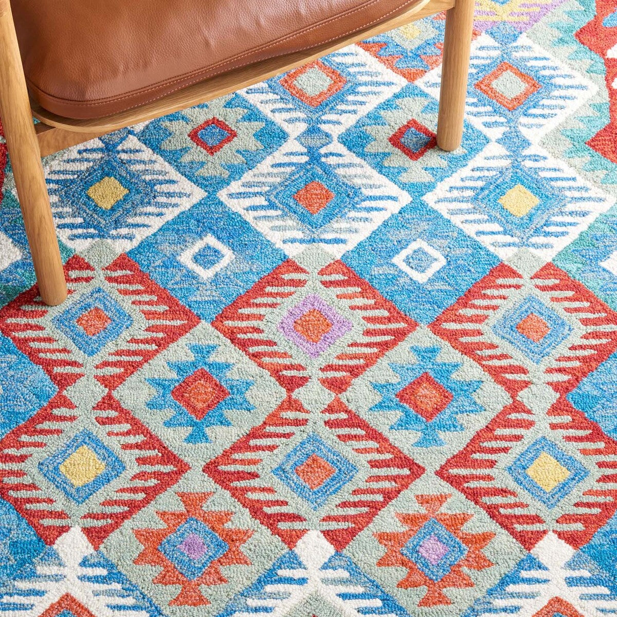 Designteppich Farbbündel