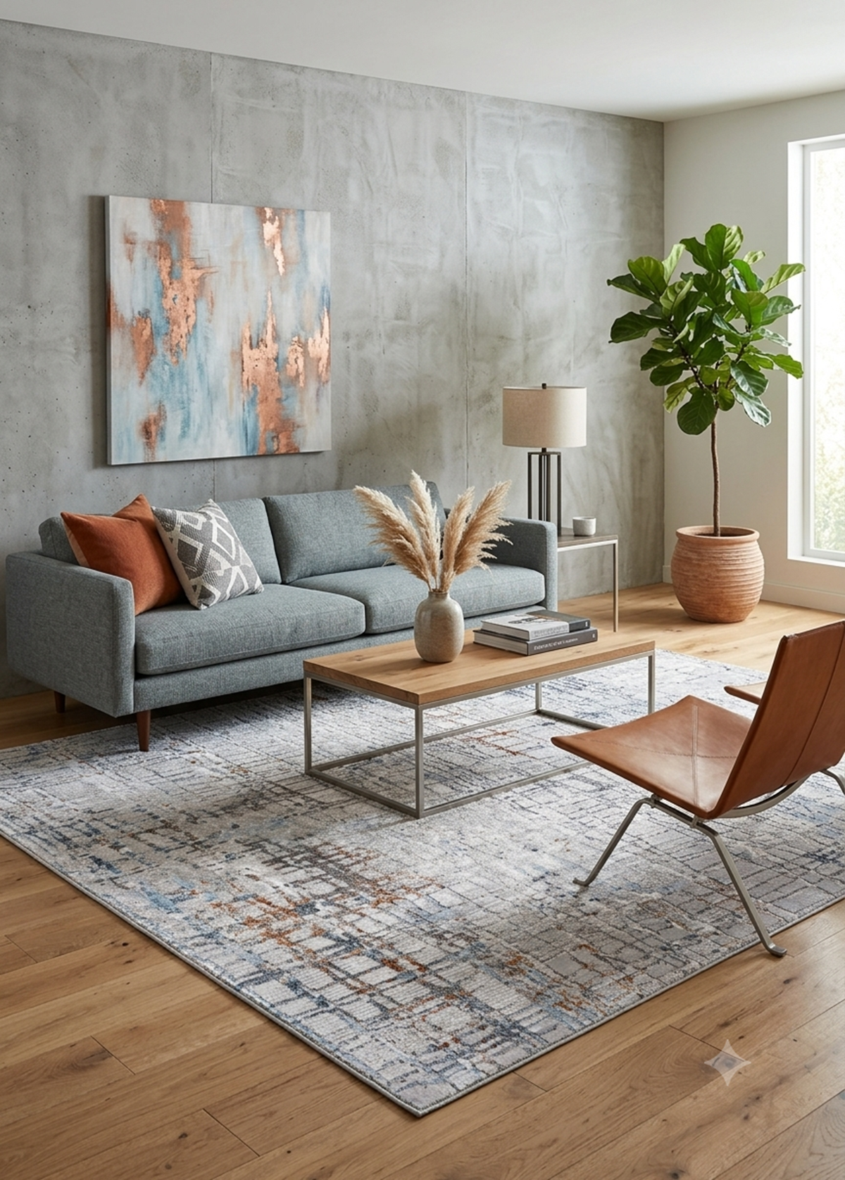 Designteppich Wiese