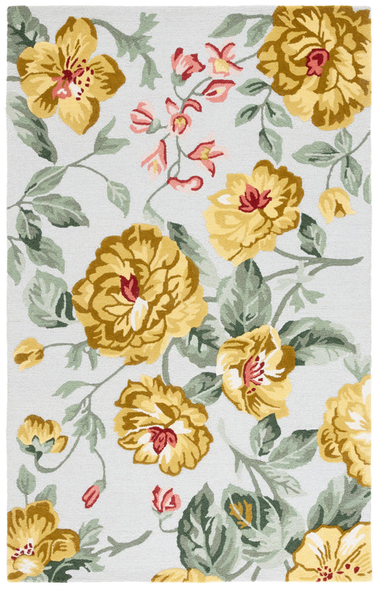 Designteppich Blumenland