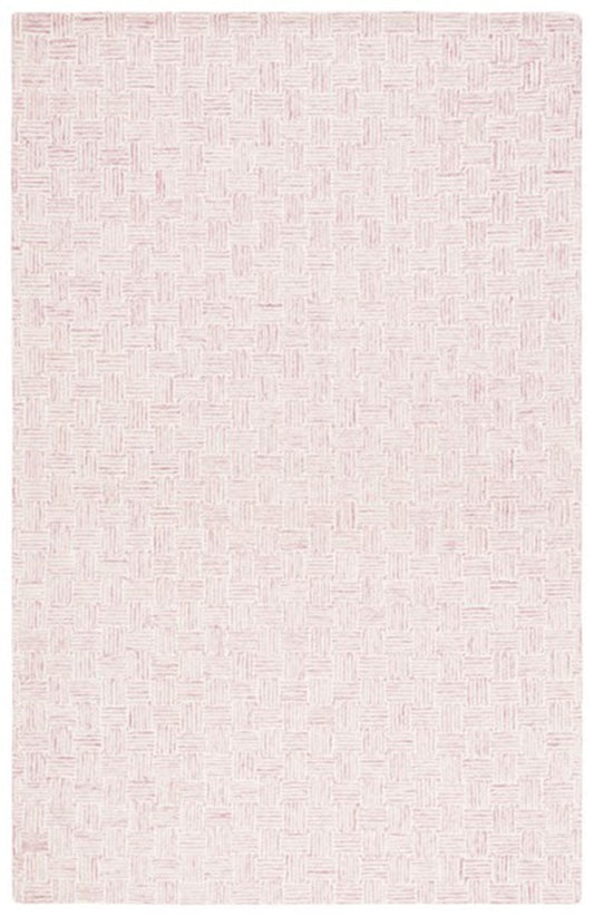 Designteppich Rosa — Lifestyle Nahaufnahme