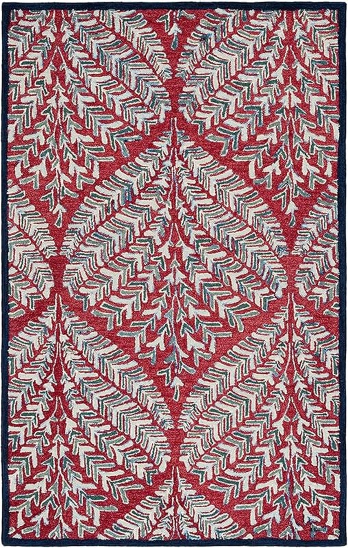 Teppich Sammlung von Baumblättern
