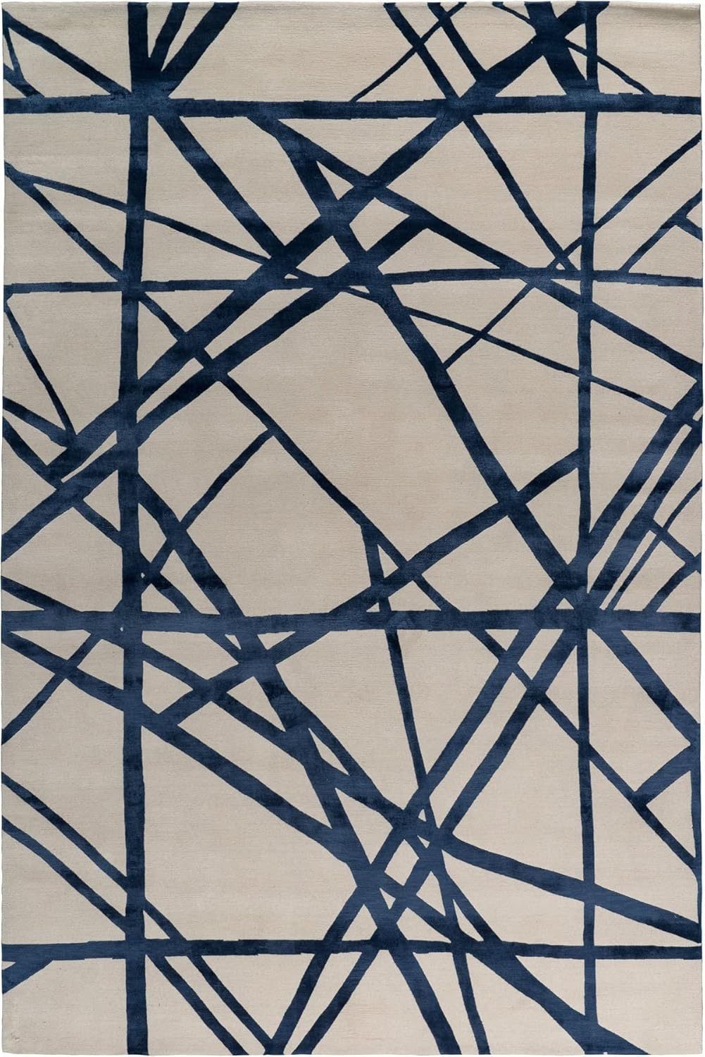 Seidenteppich Cross Lines