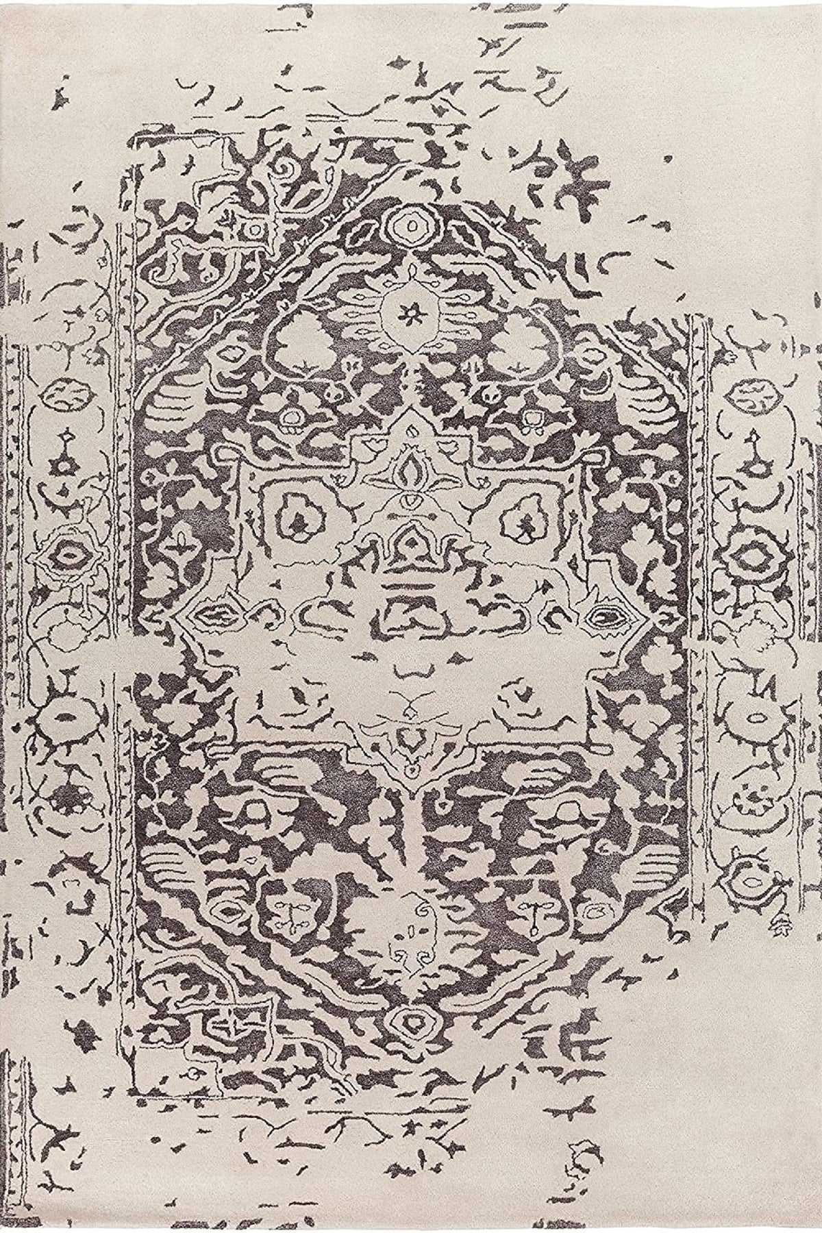Designteppich Antique Erased