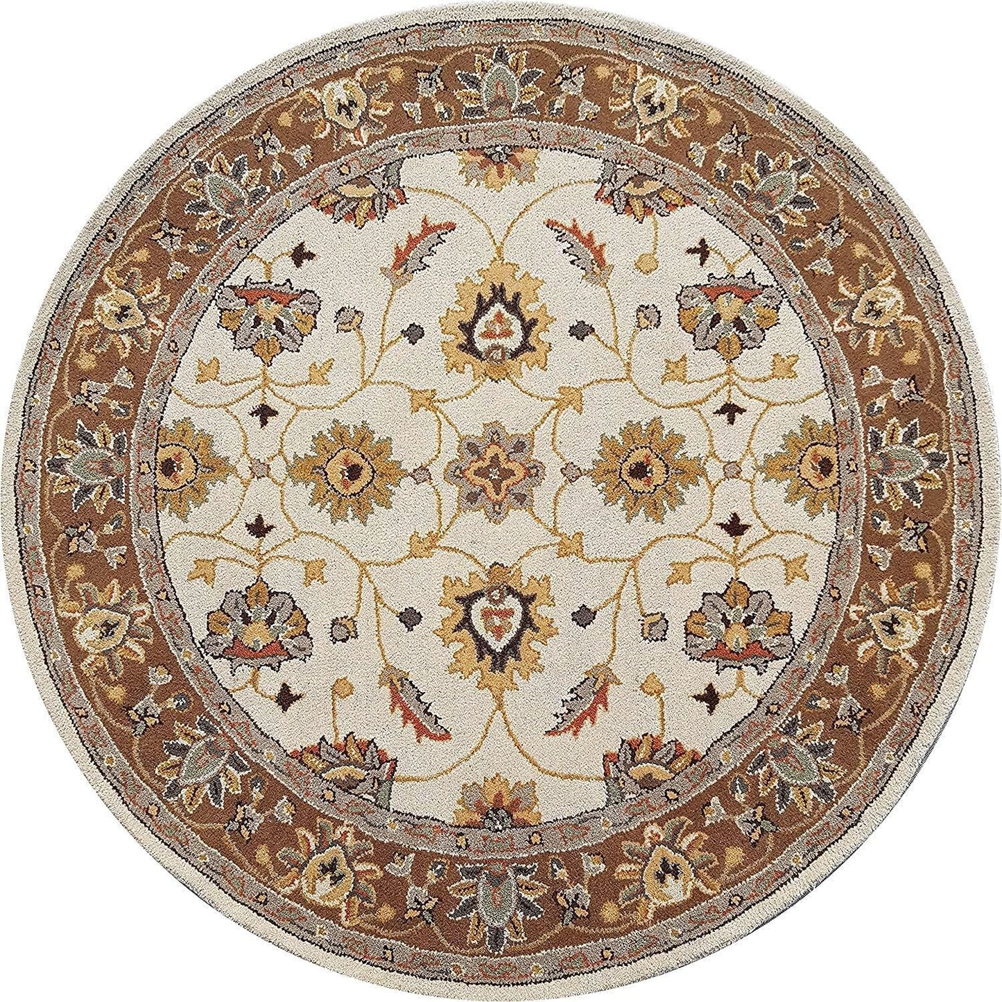 Teppich Luxuriöse runde Teppichkollektion