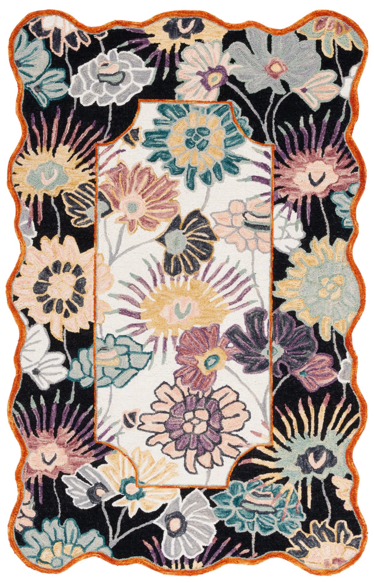 Designteppich Blumenstrauß