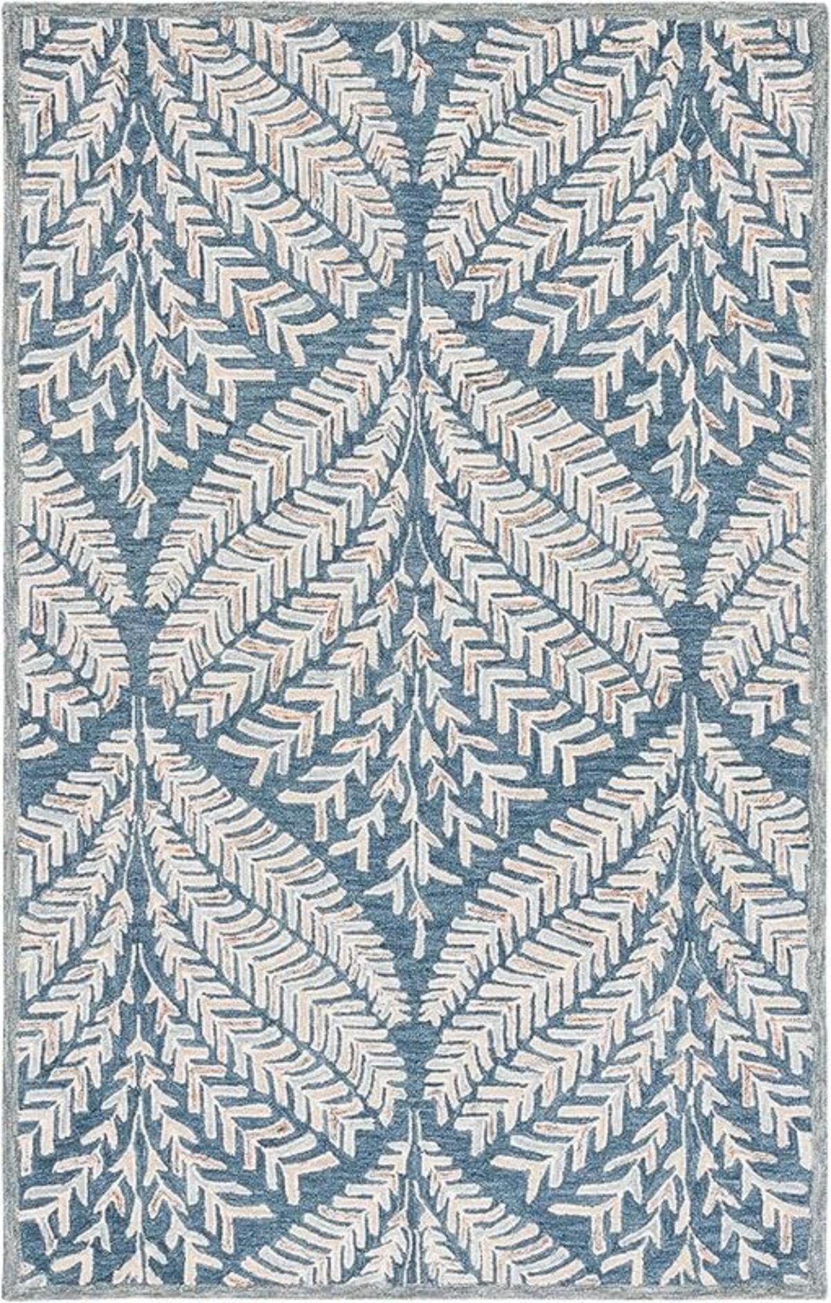 Teppich Sammlung von Baumblättern