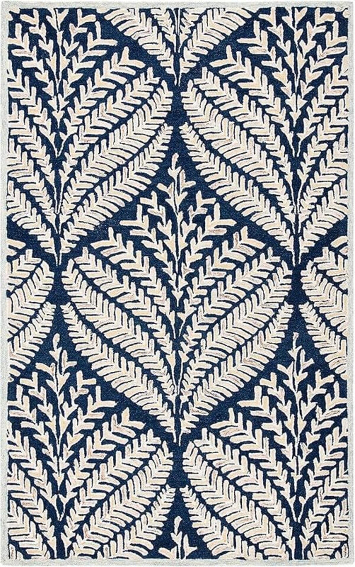 Teppich Sammlung von Baumblättern
