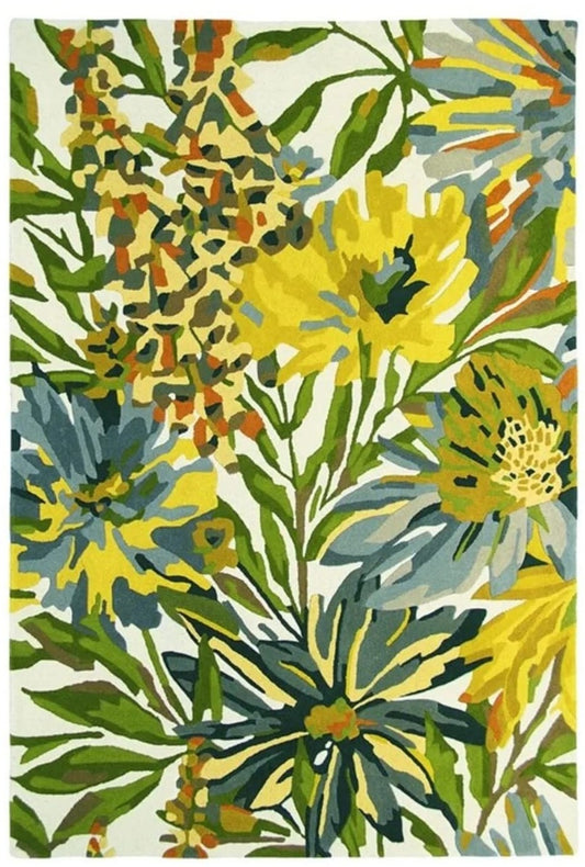 Designteppich Blumentopf