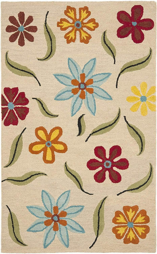 Designteppich Sommerblumenweg