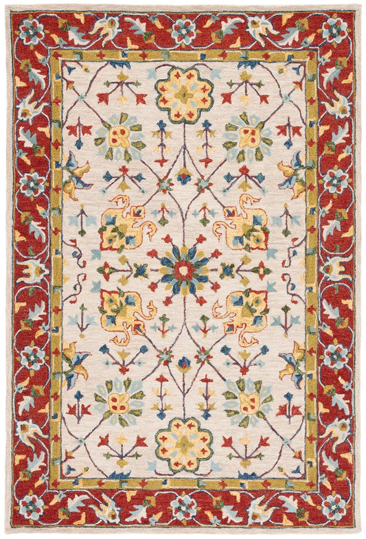 Designteppich Traditionelle Schleife – Detailansicht Muster