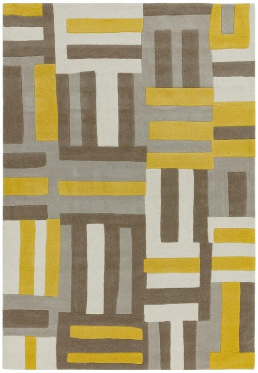 Designteppich Einfache Geometrie