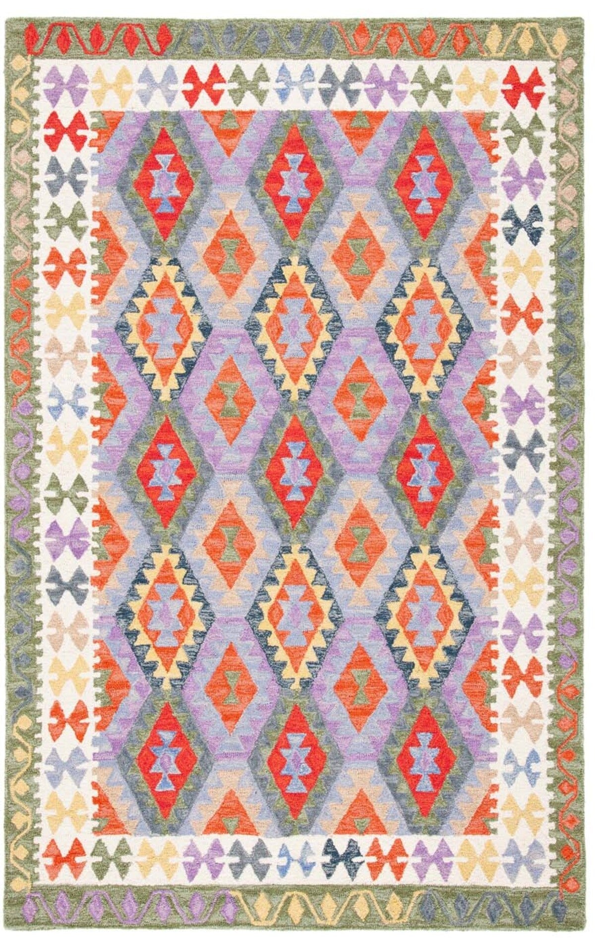 Designteppich Farbbündel