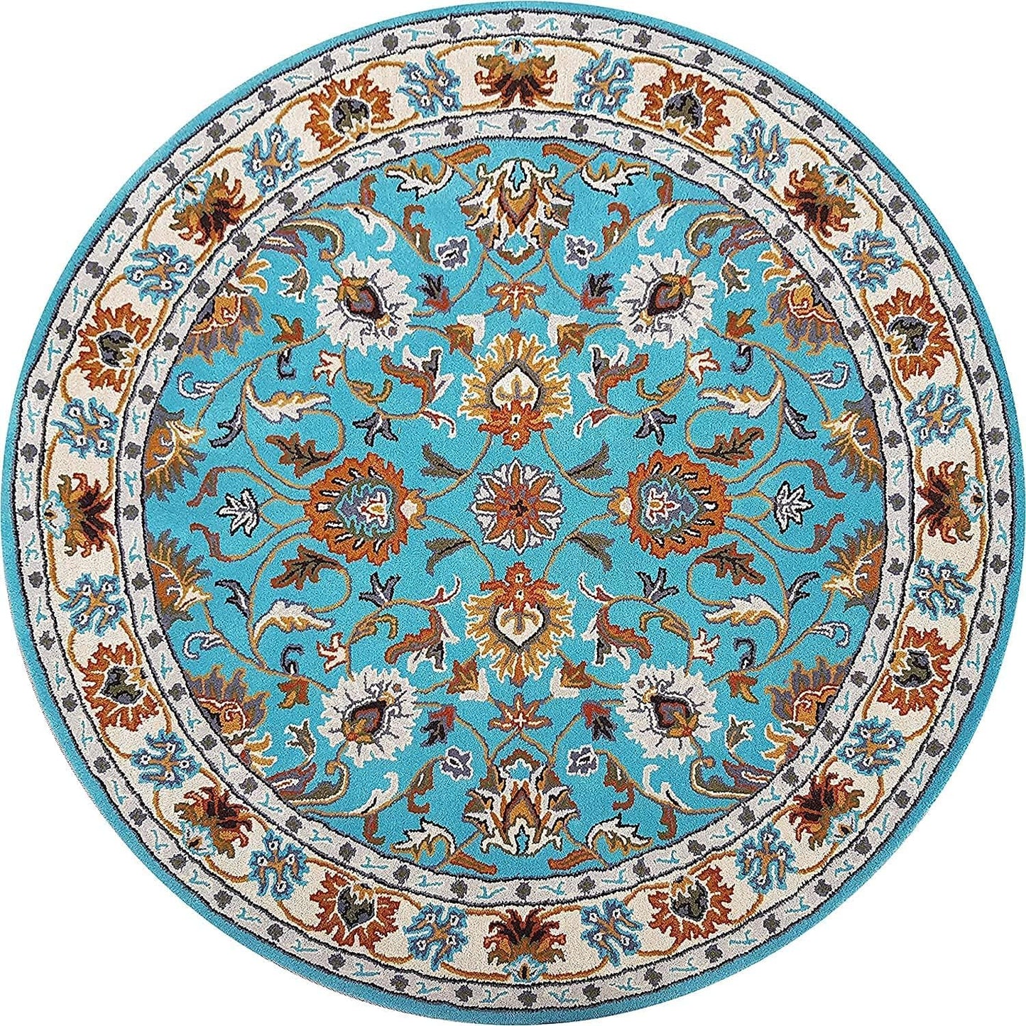 Teppich Luxuriöse runde Teppichkollektion