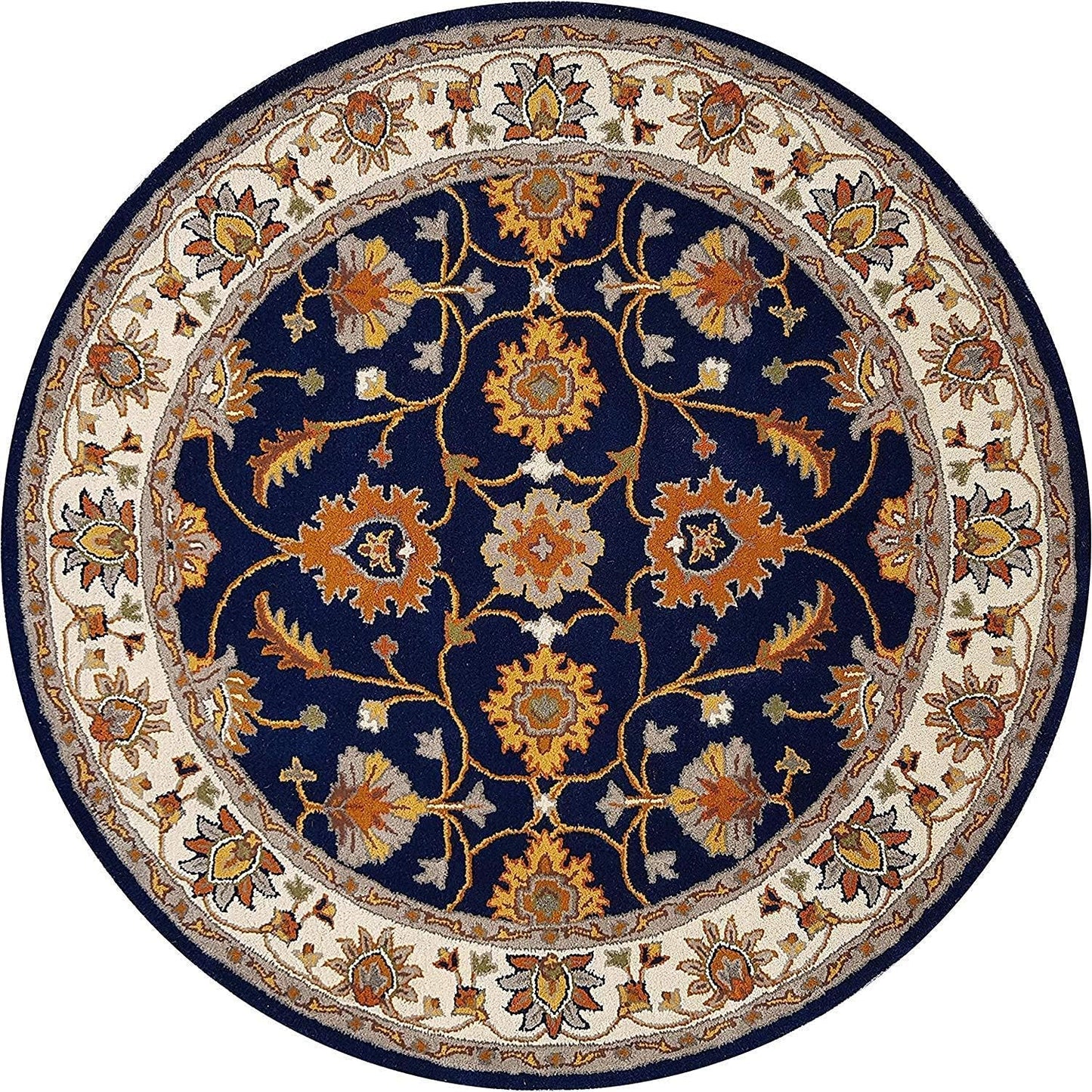 Teppich Luxuriöse runde Teppichkollektion