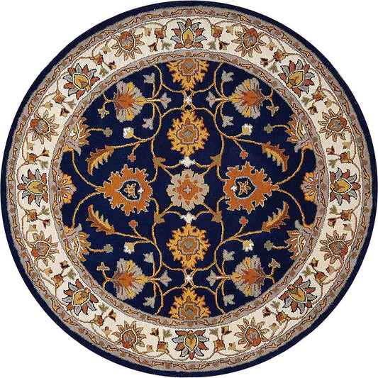Teppich Luxuriöse runde Teppichkollektion