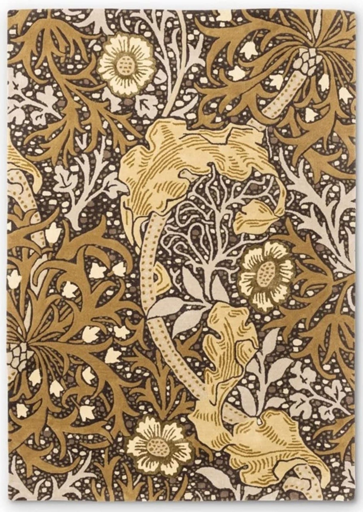 Designteppich Blumentopf