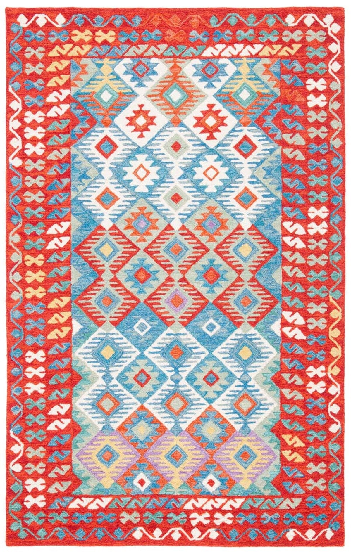Designteppich Farbbündel