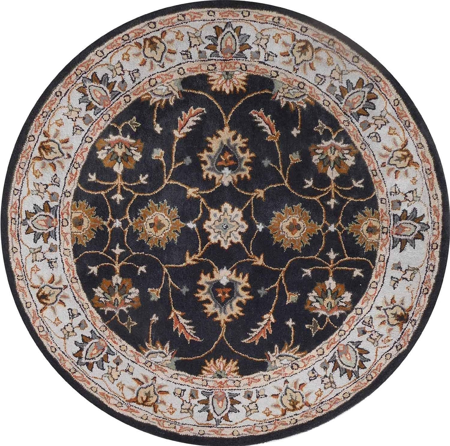 Teppich Luxuriöse runde Teppichkollektion