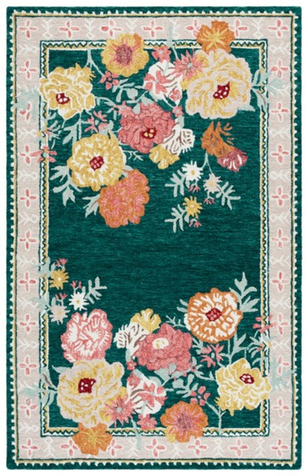 Designteppich Edelweiss
