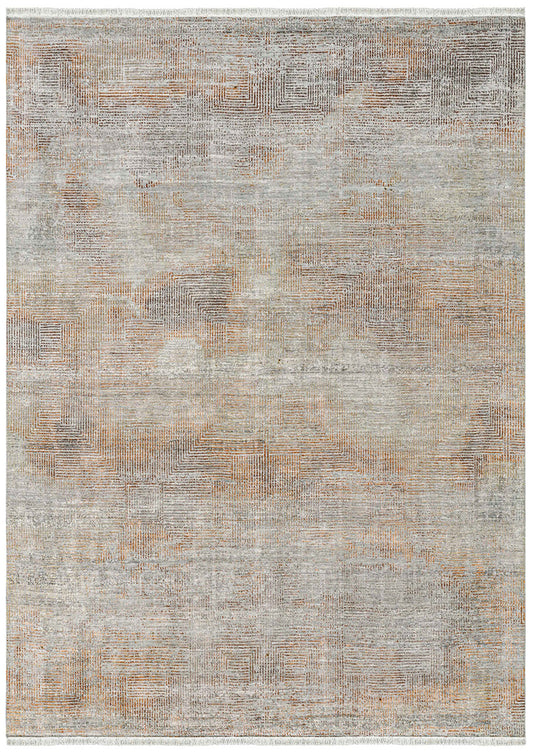 Teppich Handgeknüpfter 10/10-Wolle aus Neuseeland und reiner Seide