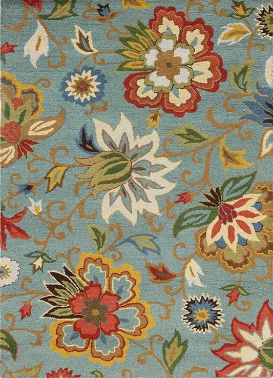Designteppich Blumendekoration