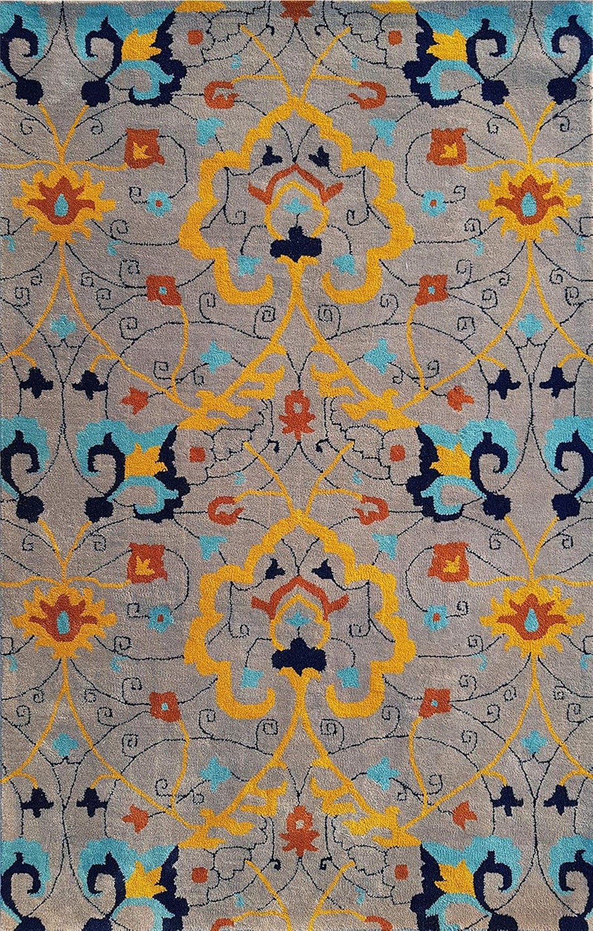 Designteppich Blumenkunst-Sammlung