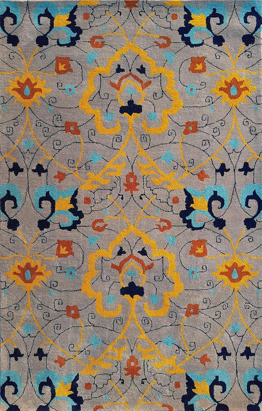 Designteppich Blumenkunst-Sammlung
