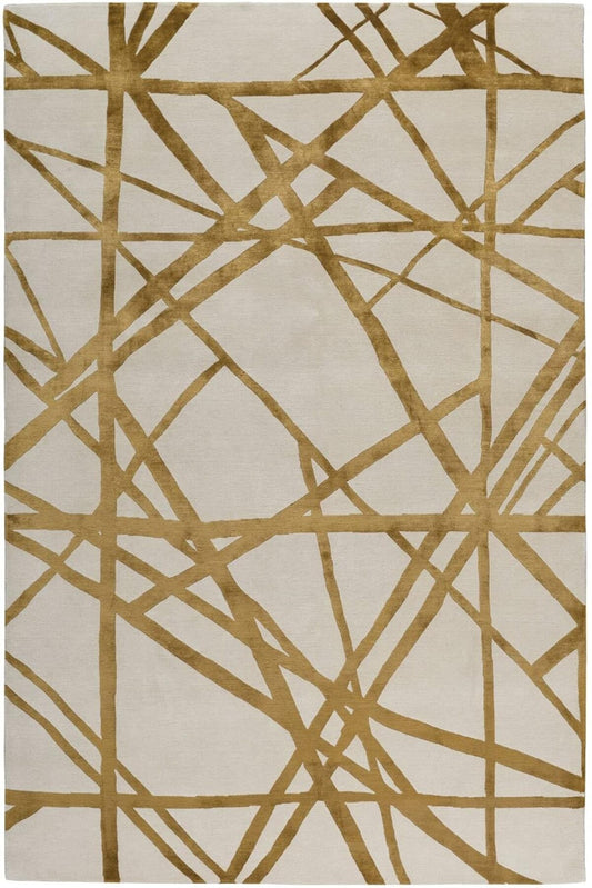 Seidenteppich Cross Lines