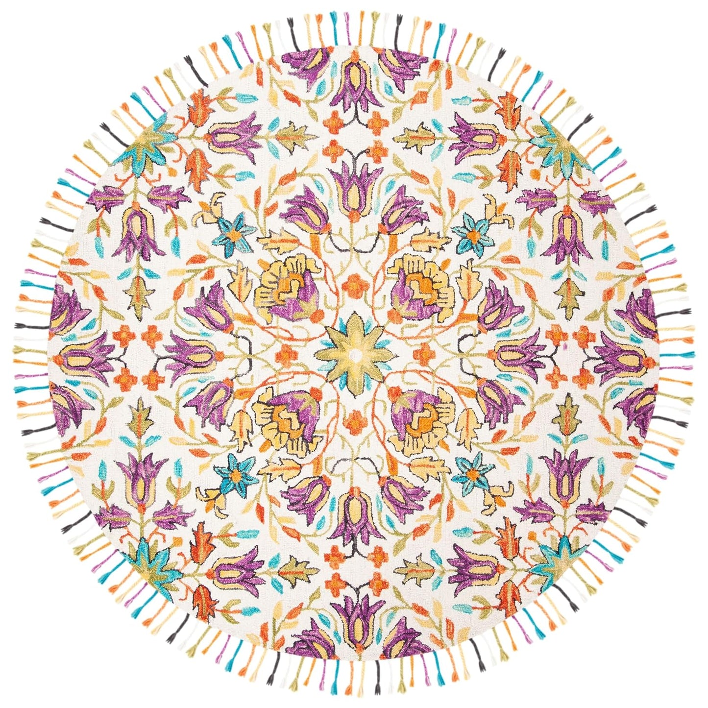 Antike runde Teppiche Kollektion