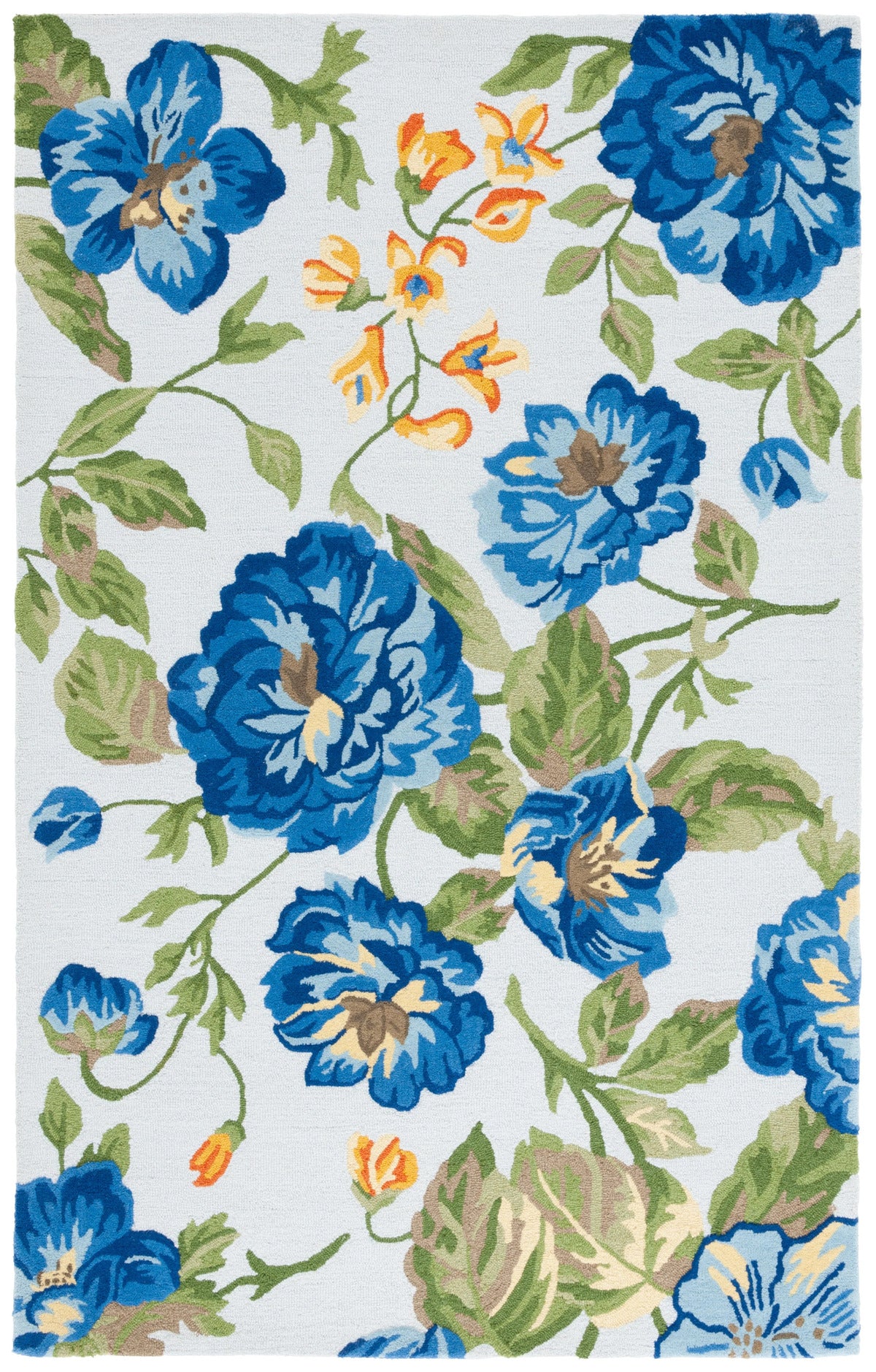 Designteppich Blumenland