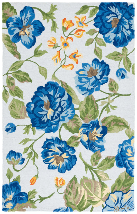 Designteppich Blumenland