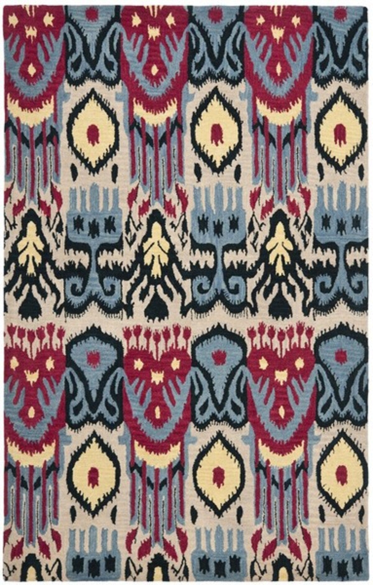 Designteppich Ikat