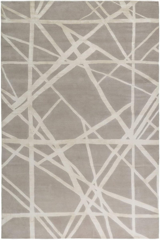 Seidenteppich Cross Lines