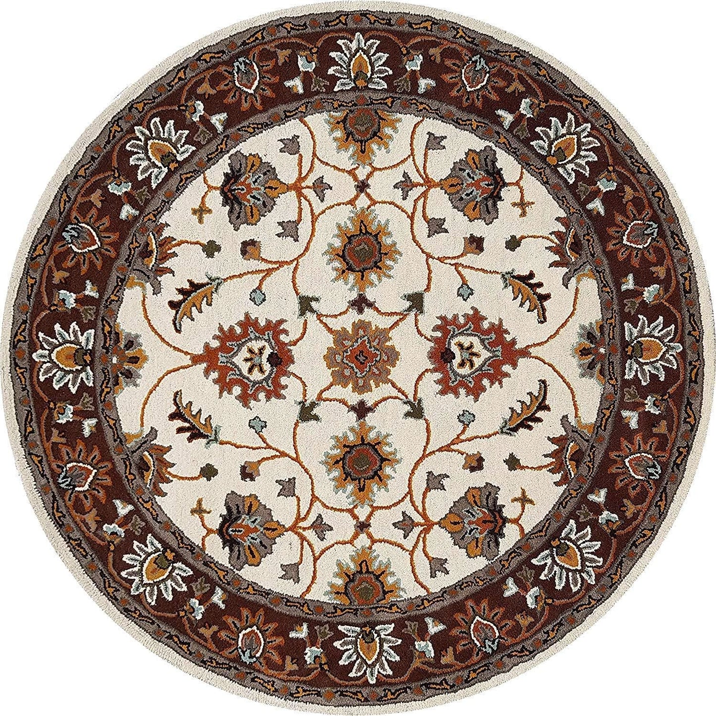 Teppich Luxuriöse runde Teppichkollektion