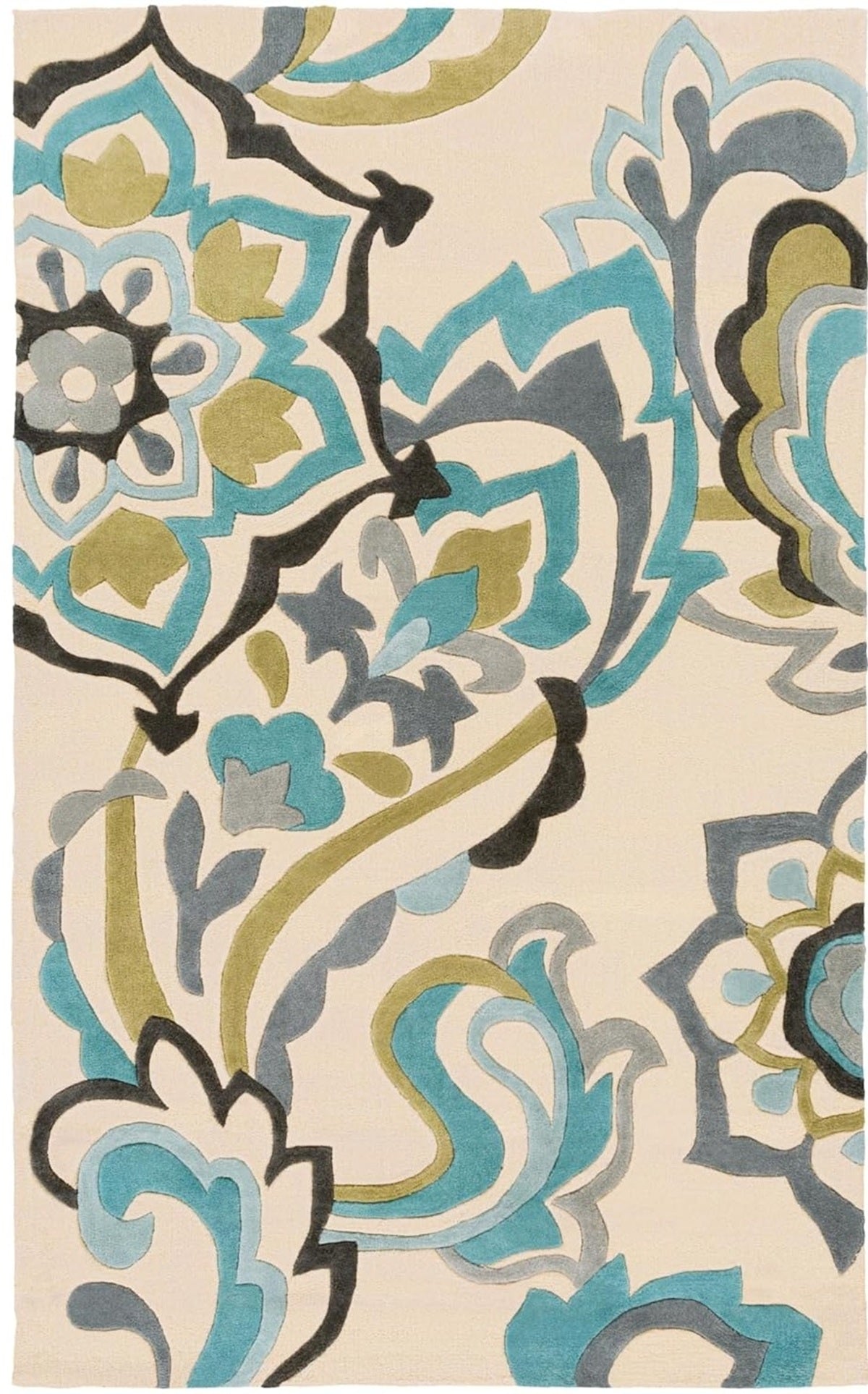 Designteppich Blumenkunst-Sammlung