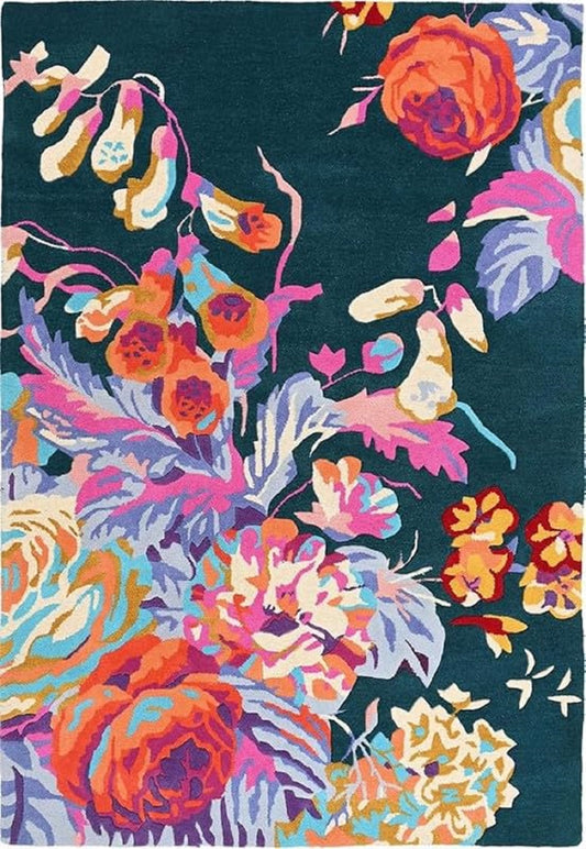 Designteppich Frühlingsblumen
