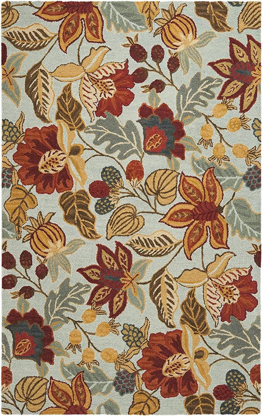 Designteppich Sommerblumenweg
